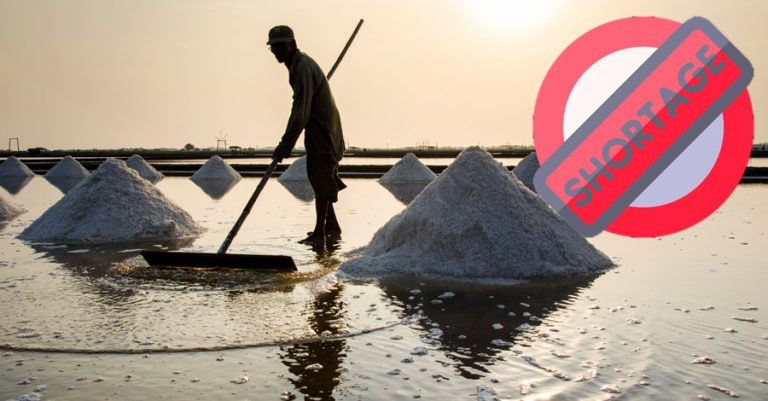 තවත් ලුණු තොගයක් විනාශ වී යයි, මාස තුනකට ලුණු ගෙන්වයි