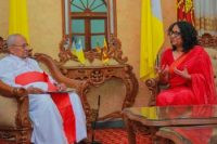 අගමැතිනිය කාදිනල් හිමි හමුවෙයි