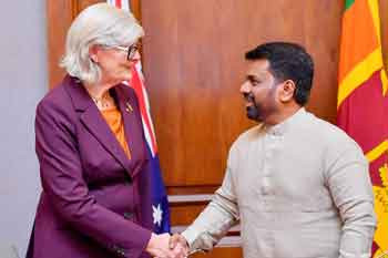 ඔස්ට්‍රේලියානු අග්‍රාණ්ඩුකාරවරිය ජනපති හමුවෙයි