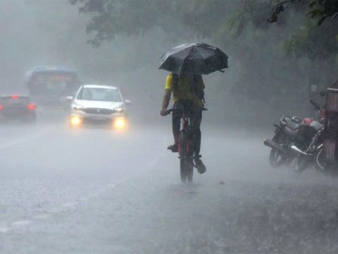 ප්‍රදේශ කිහිපයකට අද සවස තද වැසි
