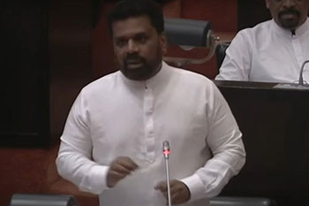 පාර්ලිමේන්තු ආ ජනපතිගෙන් විපක්ෂයට සැර ප්‍රකාශයක්