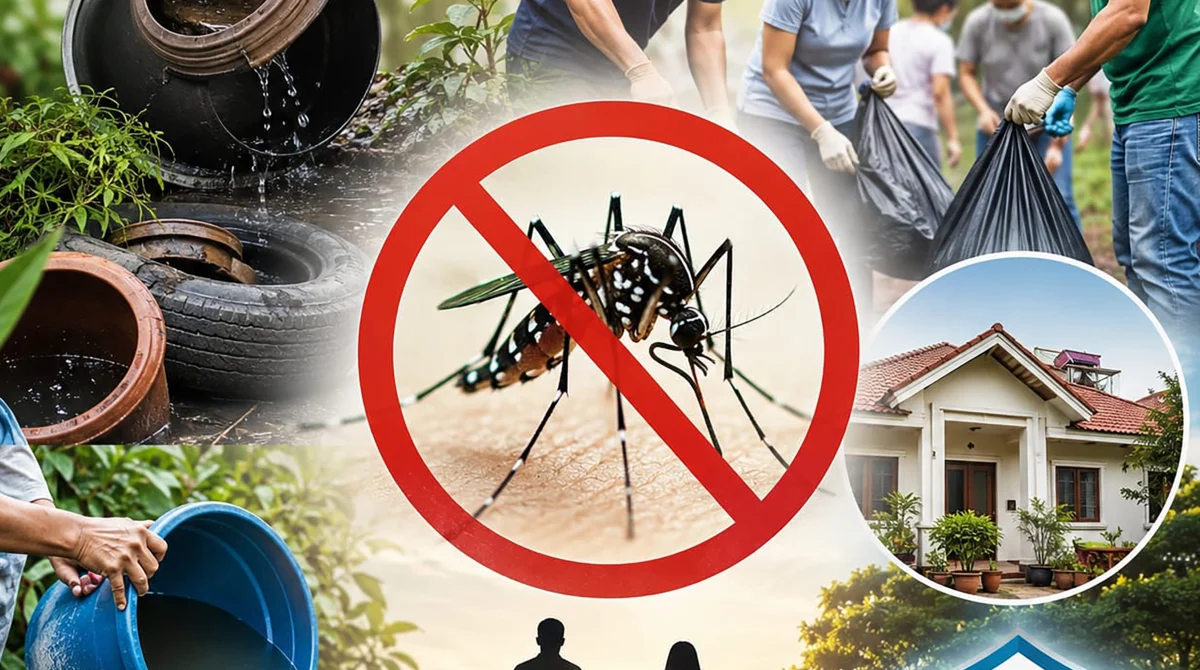 ඩෙංගු අවදානම ඉහළ යාම සම්බන්ධයෙන් ජනතාව දැනුවත් කිරීම