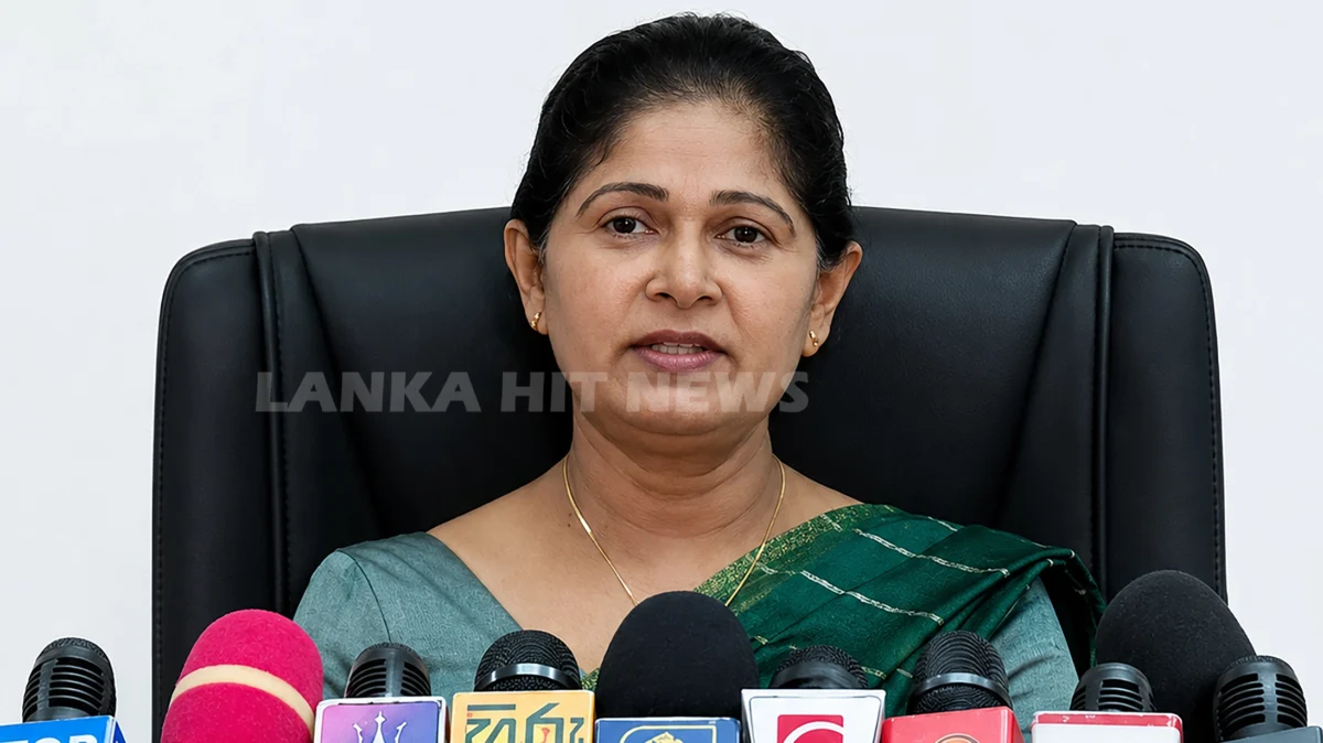 2025 සාමාන්‍ය පෙළ විභාගයේ නිල ප්‍රතිඵල සහ සංඛ්‍යා ලේඛන පිළිබඳව මාධ්‍ය දැනුවත් කරන විභාග කොමසාරිස් ජනරාල් ඒ.කේ.එස් ඉන්දිකා කුමාරි මහත්මිය